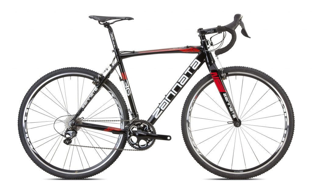 Zannata racefiets 19_z36 Zwart Rood