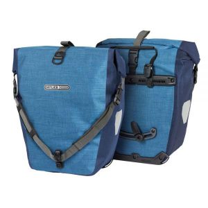 ortlieb dubbele fietstas blauw