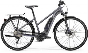 Merida E-bike espresso zilver